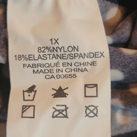 PENNINGTONS - Plus Size Layered Ruffle Tankini - Picture 11 of 11